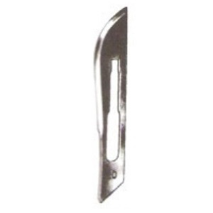 Fine #20 Sterile Stainless Steel Surgical Blades - 100/Box