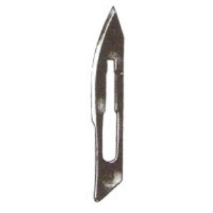Fine #23 Sterile Stainless Steel Surgical Blades - 100/Box