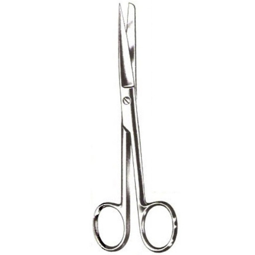 Straight Operating Scissors with Sharp/Blunt Points - 12.7cm