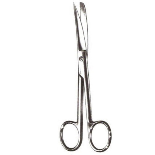 Curved Operating Scissors with Sharp/Blunt Points - 12.7cm