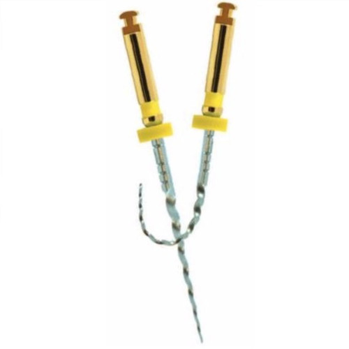 PacDent Pac-File NiTi Assorted Sizes #15-#40 x 21mm with 0.06 Taper NiTi Rotary File - 6/Pack