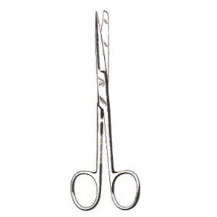 Straight Deaver Scissors with Sharp/Blunt Points -14cm