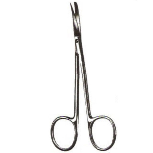 Curved Iris Scissors with Sharp/Blunt Points - 11.4cm