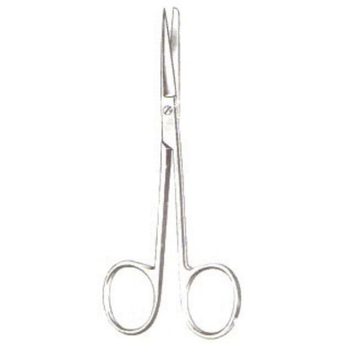 Straight Plastic Surgery Scissors with Sharp/Blunt Points - 12.1cm
