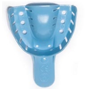 Quala #5 Small Upper Disposable Plastic Impression Trays with Perforations (QIT5SMUP)