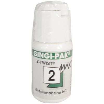 Gingi-Pak #2 Medium MAX Z-Twist™ Weave Braided Medicated Retraction Cord - 274cm (10172M)