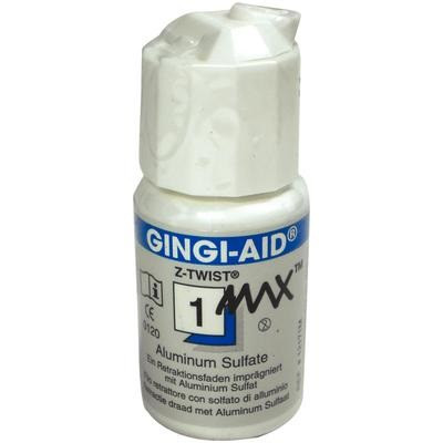 Gingi-Pak #1 Thin Gingi-Aid Z-Twist Weave Braided Medicated Retraction Cord with Aluminum Sulfate - 274cm (12171M)