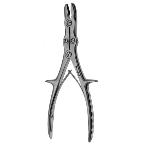 Miltex MeisterHand Stille-Luer Rongeur with Curved Jaws - 22.2cm