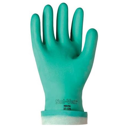 Ansell Size 6-6-1/2 Sol-Vex Nitrile Chemical Protection Glove (117272)