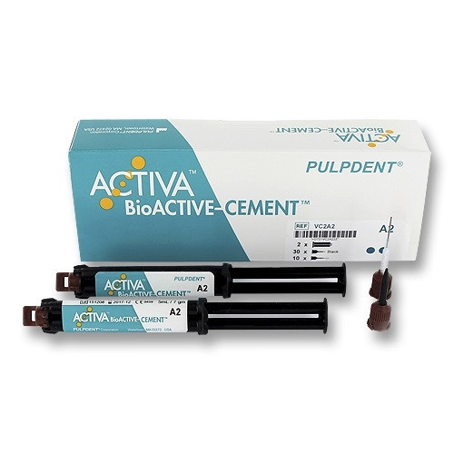 Pulpdent Activa Bioactive-Cement in A2 Opaque Shade (VC2A2)