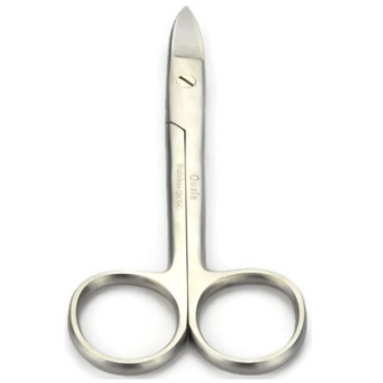 Quala Crown & Gold Curved Scissors (QSCGC)