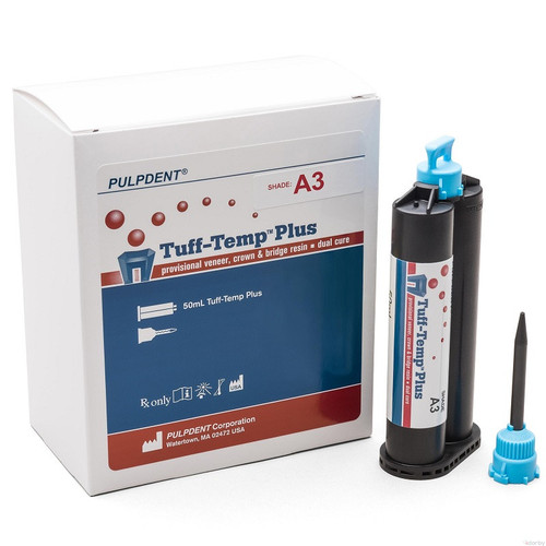 Pulpdent Shade A3 Tuff-Temp™ Plus Provisonal Veneer, Crown & Bridge Resin 