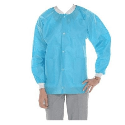 ValuMax 4X-Large Aqua Hip Length Extra-Safe™Jacket - 10/Pack