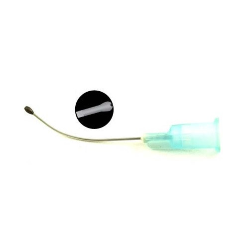 23G Angled Capsule Polisher with Olive Tip - 10/Box