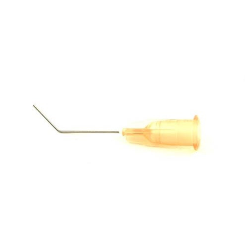25G x 8mm Angled Nucleus Hydrodissector with Flat Tip - 10/Box