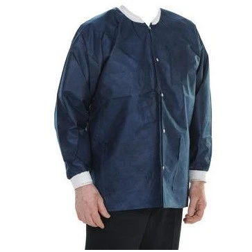 ValuMax Small Navy Blue Hip Length Extra-Safe™Jacket - 10/Pack