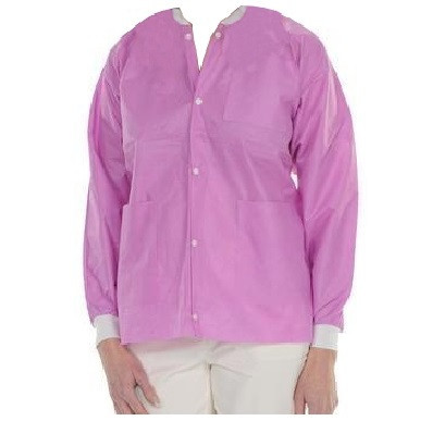 ValuMax X-Small Raspberry Hip Length Extra-Safe™Jacket - 10/Pack