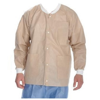 ValuMax Small Tan Hip Length Extra-Safe™Jacket - 10/Pack
