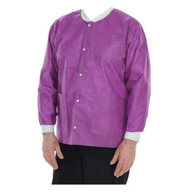 ValuMax 3X-Large Violet Purple Hip Length Extra-Safe™Jacket - 10/Pack