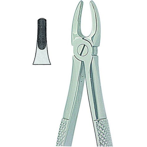 Kohler #2 English Pattern Extraction Forceps with Profile Handle and Groved Beaks (2002)