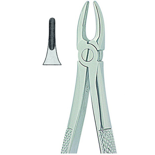 Kohler #29 English Pattern Profile Handle Extraction Forceps with Non-Slip Beaks (2193)