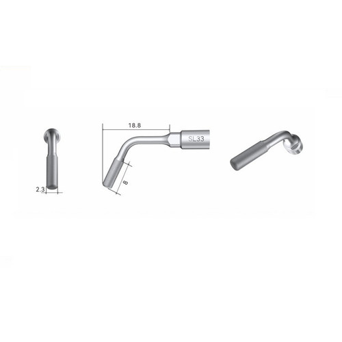 Woodpecker SL33 ACTEON® Compatible Piezo Surgical Tip for Sinus Lifts (SL33)