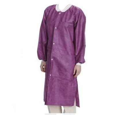 Valumax 5XL Cranberry Extra-Safe Lab Coat - 10/Pack