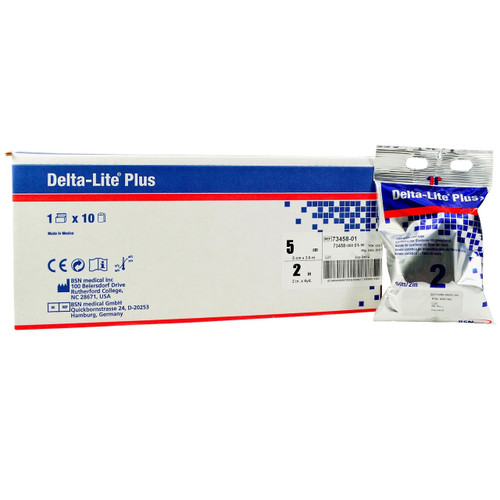 BSN Medical Delta-Lite® Plus White 2" x 12' Cast Tape - 10 Rolls/Box