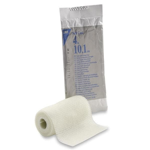 3M 4" x 4 Yards White Scotchcast Soft Cast Casting Tape (82104)