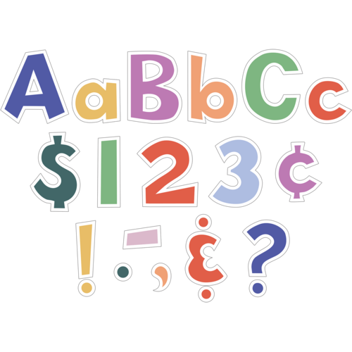 Color Crush Letters