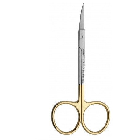 Medesy Curved Iris TC Scissors (3512-TC)