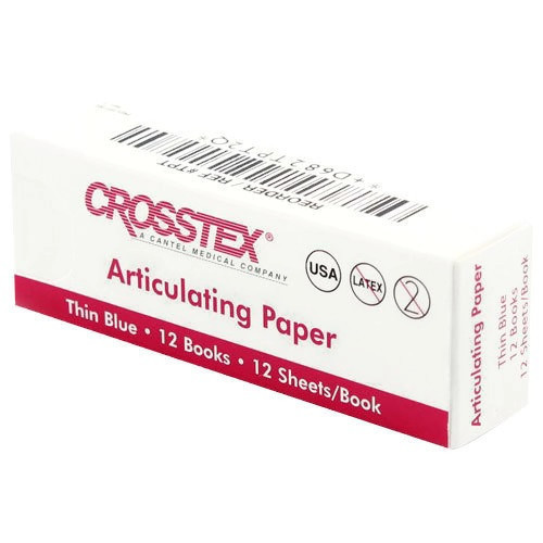 Crosstex Blue XX-Thin Articulating Paper (TPXXT)