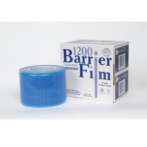 AMD Medicom Blue 4" x 6" Barrier Film - 1,200 Sheets per Roll