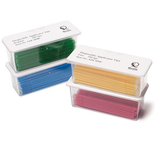 Quala Fine Pink/Yellow Micro-Applicator Tips (ADC400F)