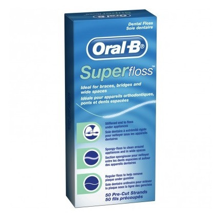 P&G Oral-B Mint SuperFloss Office Pack (80721154)