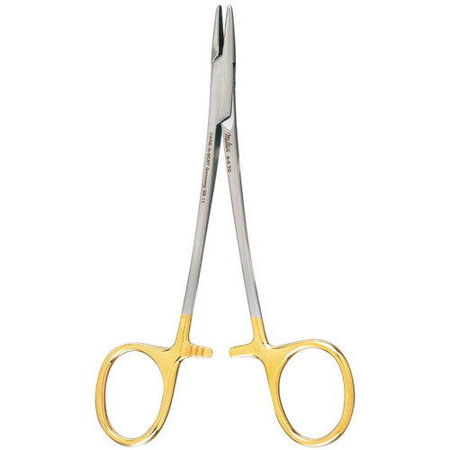  Halsey TC Needle Holder with Smooth Jaws - 13cm