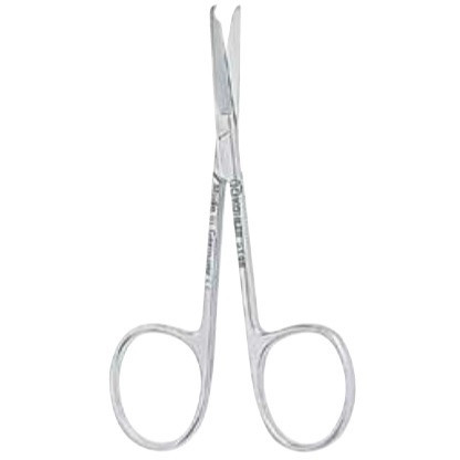 Kohler Straight Suture Scissors with Notch (4013)