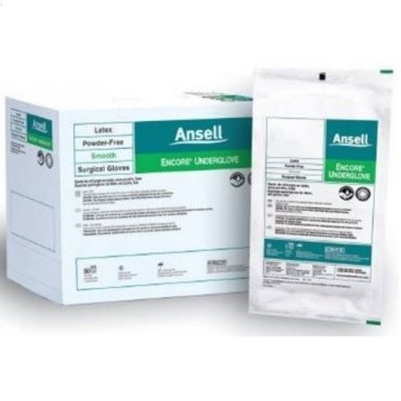 Ansell Size 5-1/2 Encore Underglove Latex PF Surgical Glove (2018455)