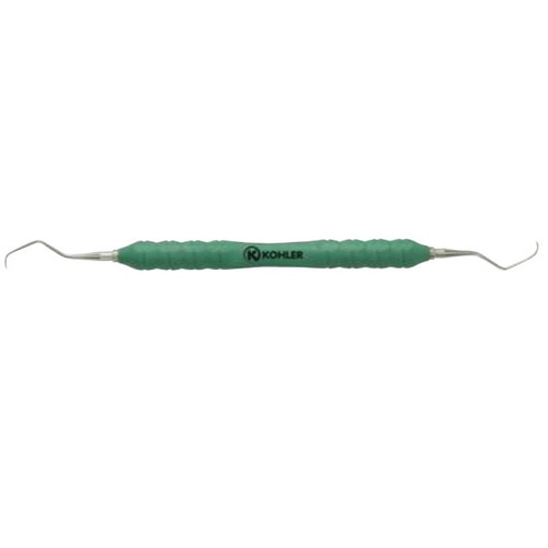 Koler Gracey 7-8 Curette with Green Peak Handle