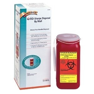 BD™ Sharps Disposal by Mail - 12/Case