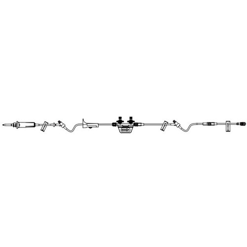  IV Administration Set with 2 Caresite Injection Sites and Manifold - 50/Case
