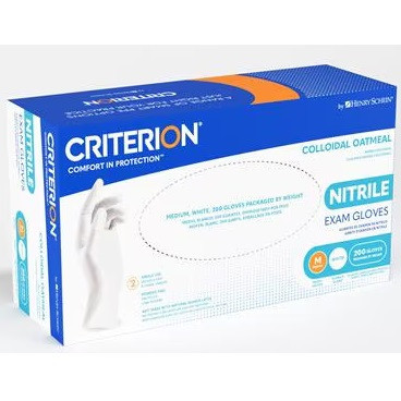 Schein Small Criterion Colloidal Oatmeal Nitrile PF Exam Glove (1126221)