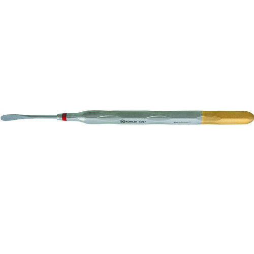 Kohler 6.4mm Straight Papilla Periosteal Elevator  with Handform Handle (7697)