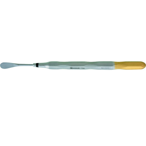 Kohler 10.0mm Straight Papilla Periosteal Elevator with Handform Handle (7704)