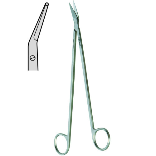 Kohler 25° Angled Potts-Smith Scissors (5505)
