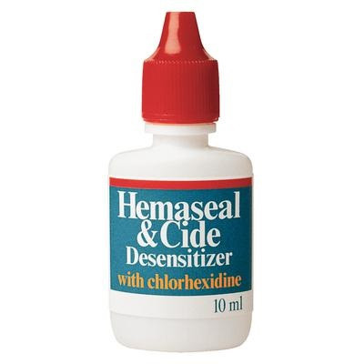 Advantage Dental Hemaseal & Cide Desensitizer with 4% Chlorhexidine in 10mL Bottle (170)
