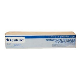 TIDI Venture™ Non-Sterile 2" x 2" NonWoven Sponge