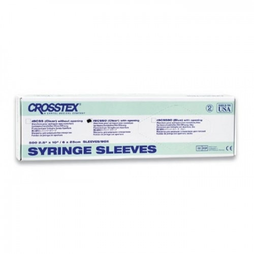 Crosstex 2-1/2" x 10" Syringe Sleeve (BCSSO)