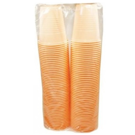 Crosstex Peach 5 oz. Plastic Cup (CXPE)