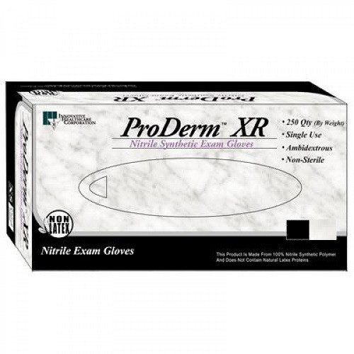 IHC X-Small ProDerm™ XR Powder-Free Nitrile Exam Gloves